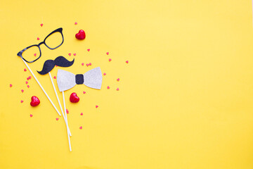 happy fathers day concept background