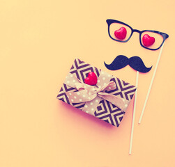 happy fathers day concept background