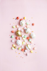 easter bright holidays background 