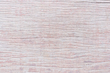 Naklejka premium Weathered pale wooden wall painted texture for background.