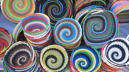 bowls pattern with circles