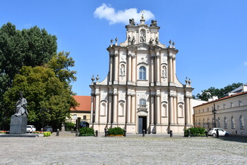 Fototapeta premium edificios, arquitectura, calle, Polonia, belleza, conocer, mundo, viajar, esculturas, castillo, lagos, museos