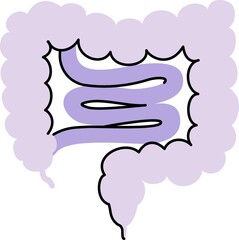 腸内環境のイラスト