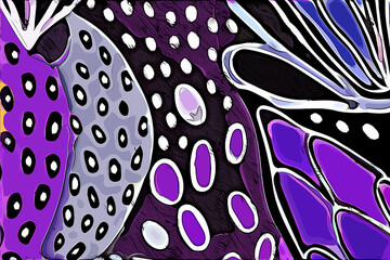 Abstract colorful beautiful geometric illustration