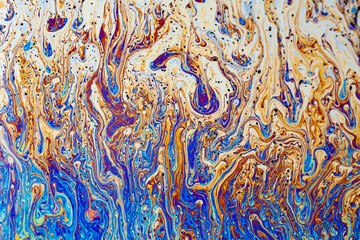 石鹸膜の表面模様