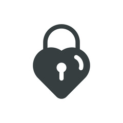 Valentine Shady Padlock Icon