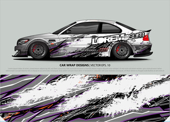 Livery for car wrap design