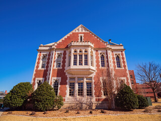 Sunny view of The visitor center