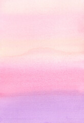 Colorful abstract watercolor background.  Pink. Violet	