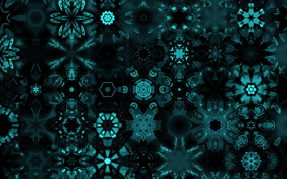 colorful abstract backgrounds, textures, mandalas and designs for projects
