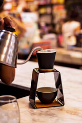 Cafetera minimalista