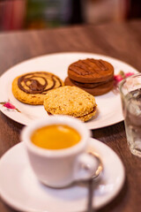 cafe y postre