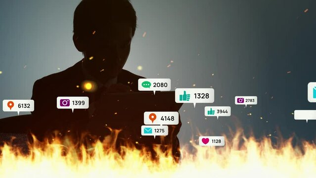 SNS炎上　炎上商法