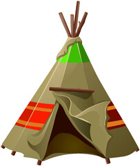House,tent,canopy,cartoon,hut