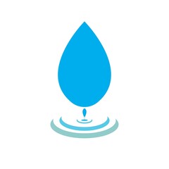 Water drop Logo Template vector