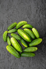 cucumbers, cucumber, food, garden, texture, background, place for text