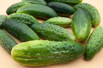 cucumbers, cucumber, food, garden, texture, background, place for text