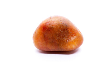 Color Color spectrum of semiprecious gemstone, isolated background