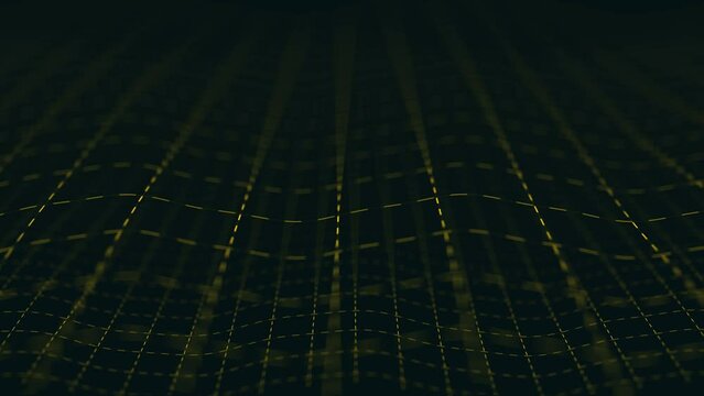 Grid network abstract background pattern.