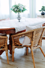 Detail Image of contemporary style furniture, Dining room interior design and decor