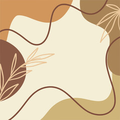 abstract botanical background pattern illustration