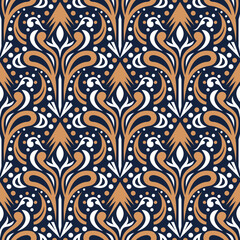 Abstract decorative luxurious pattern - 487514775
