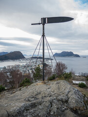 Windweiser in Alesund