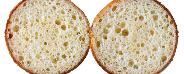 Lithuanian donuts on a plate on a light brown background