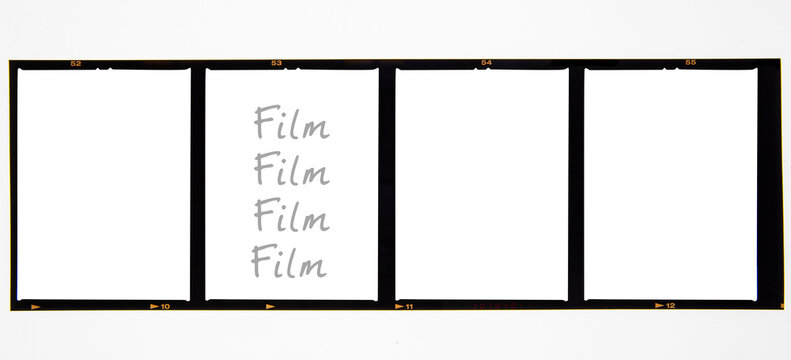 Medium format color film frame.With white space.text space.120 film.