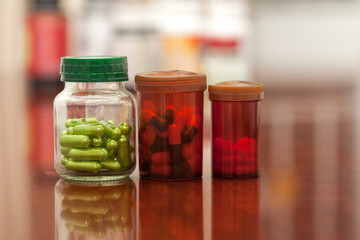 medicine bottle no label