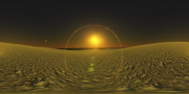 Mayda Insula,Titan(Saturn VI)'s surface(Remove clouds)