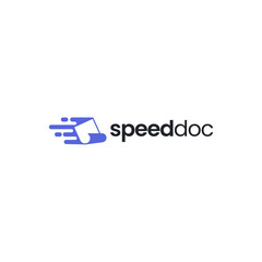 SPEED DOC LOGO DESIGN VECTOR