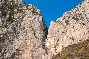 Fototapeta na wymiar Sardegna, veduta di Monte Mulone, nei pressi di Perda Longa, in Italia, Europa 