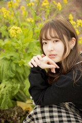 Fototapeta premium 女性モデル