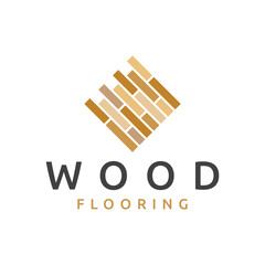 wood flooring logo design