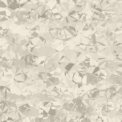 Abstract macro crystal geometric background texture Buttercream color. Random pattern background. Texture Buttercream color pattern background.