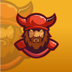 knight logo mascot template