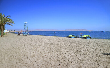 Impressive Paracas Beach on a Sunny Morning, Ica region, Peru, South America