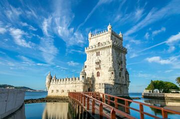 Fototapeta Lissabon - Turm von Belem obraz