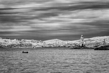 boat on the sea