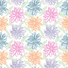 Decorative floral background