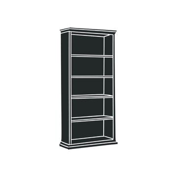 recommend clip art: Office Book Icon Silhouette Illustration. Library Furniture Archive Vector Graphic Pictogram Symbol Clip Art. Doodle Sketch Black Sign.