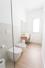 modern bathroom interior