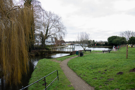 The River Chet at Loddon, Norfolk