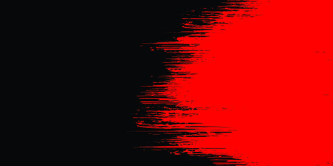 Black and red brush effect background