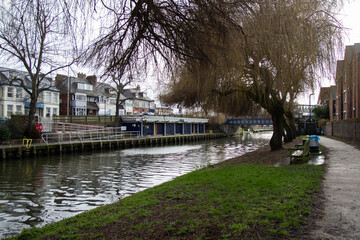 A yacht station on the River Wensum, Norfolk