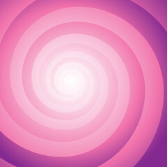 Artistic spiral shape. Vector drawing