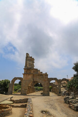 Archaeological Park of Tindari, view of the arches