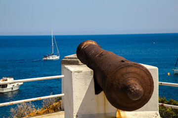 Il cannone di Cala d'Oliva all'Asinara