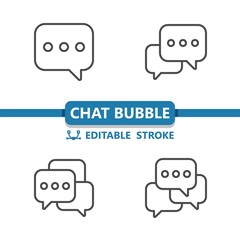 Chat Bubbles - Speech Bubbles - Chat Icons